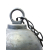 Lampa wisząca metalowa LOFT na Łańcuchu 45cm